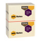 Marbig Notes Yellow 75X125mm (Pack of 12, Box of 12)