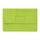 Marbig Slimpick Foolscap Document Wallet Bright Green (Pack of 10)