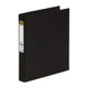 Marbig Ring Binder A4 25mm 2 D-Ring PE Black