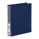 Marbig Clearview A4 4D Ring Binder, 38mm, blue, genuine product with label and barcode visible.