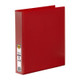 Marbig Clearview A4 3D Binder, 38mm wide, red color, Genuine Item with label and barcode.