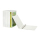 Marbig Clearview Insert Binder A4 65mm 4 D-Ring White