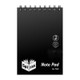 Spirax P560 PP Notebook 112 x 77mm 96 Page Black Top Opening (Pack of 40)