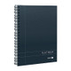 Spirax 401 Platinum Notebook A5 200 Page Black (Pack of 5)