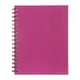 Spirax 511 Hard Cover Book Pink Side Opening (Pack of 5)