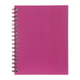Spirax 512 Hard Cover Book A4 200 Page Pink (Pack of 5)