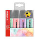 Stabilo Boss Pastel Highlighter Assorted1 (Wallet of 4)