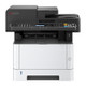Kyocera MA4000FX Mono MFP printer, black and white, multifunction device with scanner and control panel.