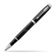 Parker IM Rollerball Pen - Black Lacquer, Chrome Trim with Gift Box