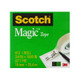 Scotch Magic Invisible Tape 810K4 19mm x 25.4m (Pack of 4)