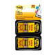 Post-It Sign Here Flags Yellow 25 x 43mm (Pack of 2, Box of 6)