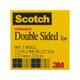Scotch Double Sided Tape 665 12mm x 22.8m (Box of 12)