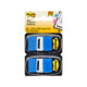 Post-It Flags Blue 25 x 43mm (Pack of 2, Box of 6)