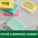Post-It Greener Pop-up Notes Pastel 76 x 76mm (Pack of 6)