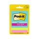Post-It Super Sticky Notes Miami 76 x 76mm (Pack of 3, Box of 6)