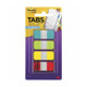 Post-It Tabs Aqua Green Yellow Red 15 x 38mm (Pack of 40, Box of 6)