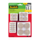 Scotch Felt Pads SP845 Value Pack Beige (Pack of 162, Box of 4)