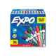Expo Dry Erase Whiteboard Marker Chisel Tip Assorted (Box of 36)