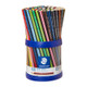Staedtler Noris Triangular Coloured Pencils Assorted (Cup of 108)
