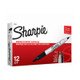 Sharpie Twin Tip Permanent Marker Black (Box of 12)