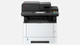 Kyocera MA3501WFX Mono MFP printer, black and white, compact design with control panel on top.