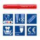 Staedtler Noris Jumbo Color Marker Pack of 12