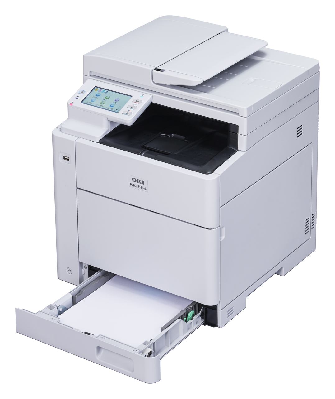 OKI MC554dnw A4 Colour Multifunction LED Printer | CartridgesDirect