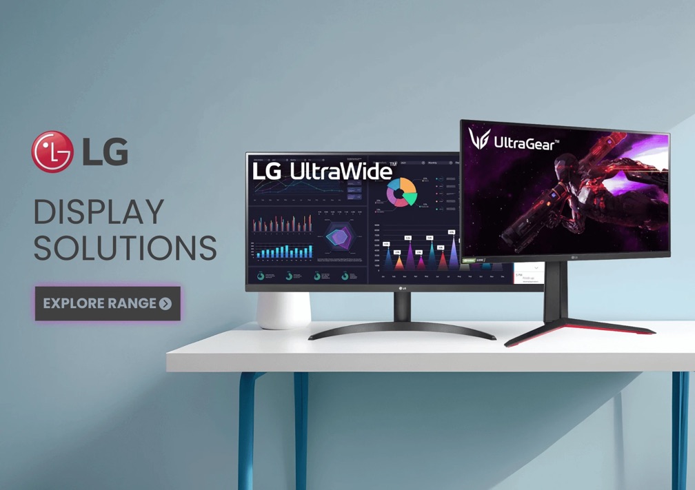 LG UltraWide monitors for work and gaming