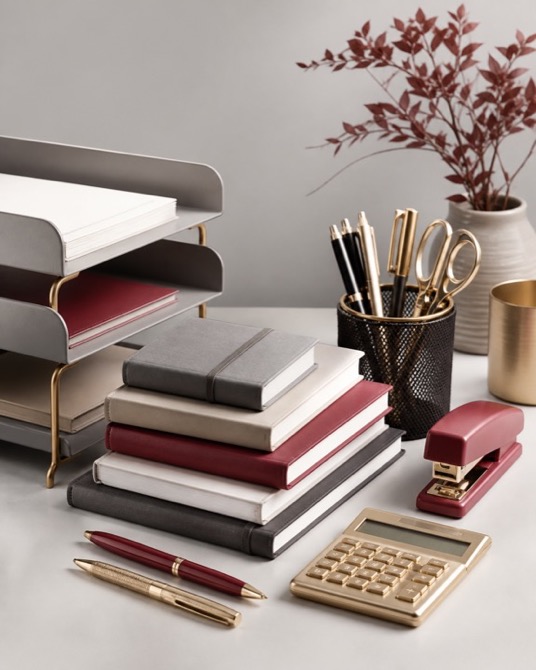 Office supplies and stationery