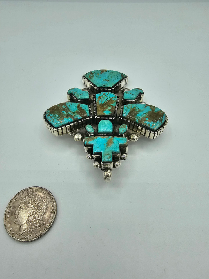 Zuni Knife-wing God Pendent