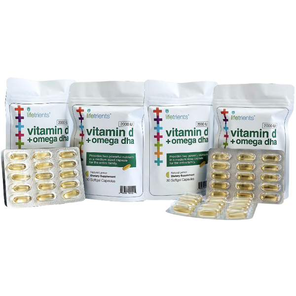 Vitamin D + Omega DHA Bundle Kit