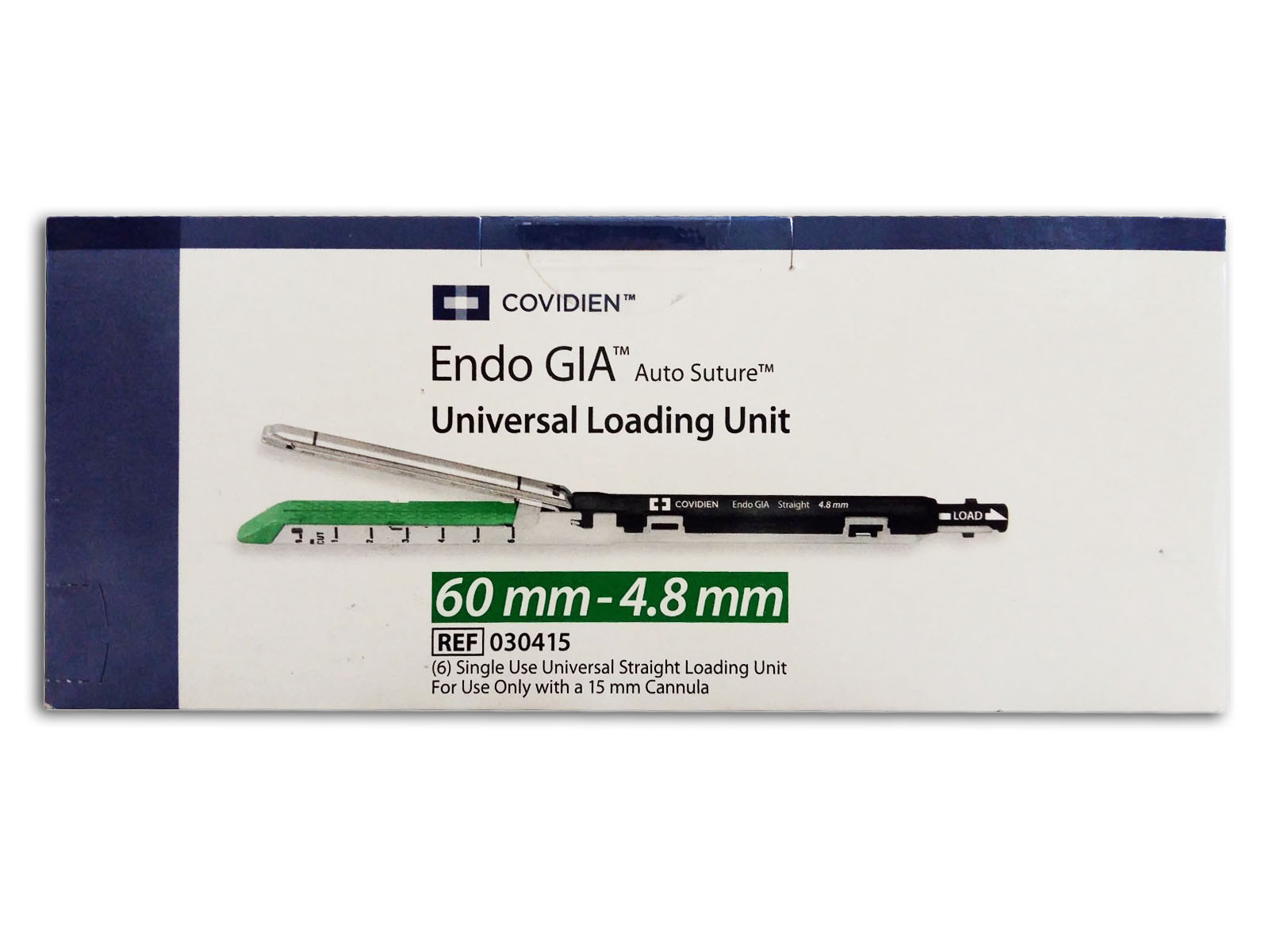 030415 - Covidien Endo Gia Universal Straight Reload 60.0mm x 4.8