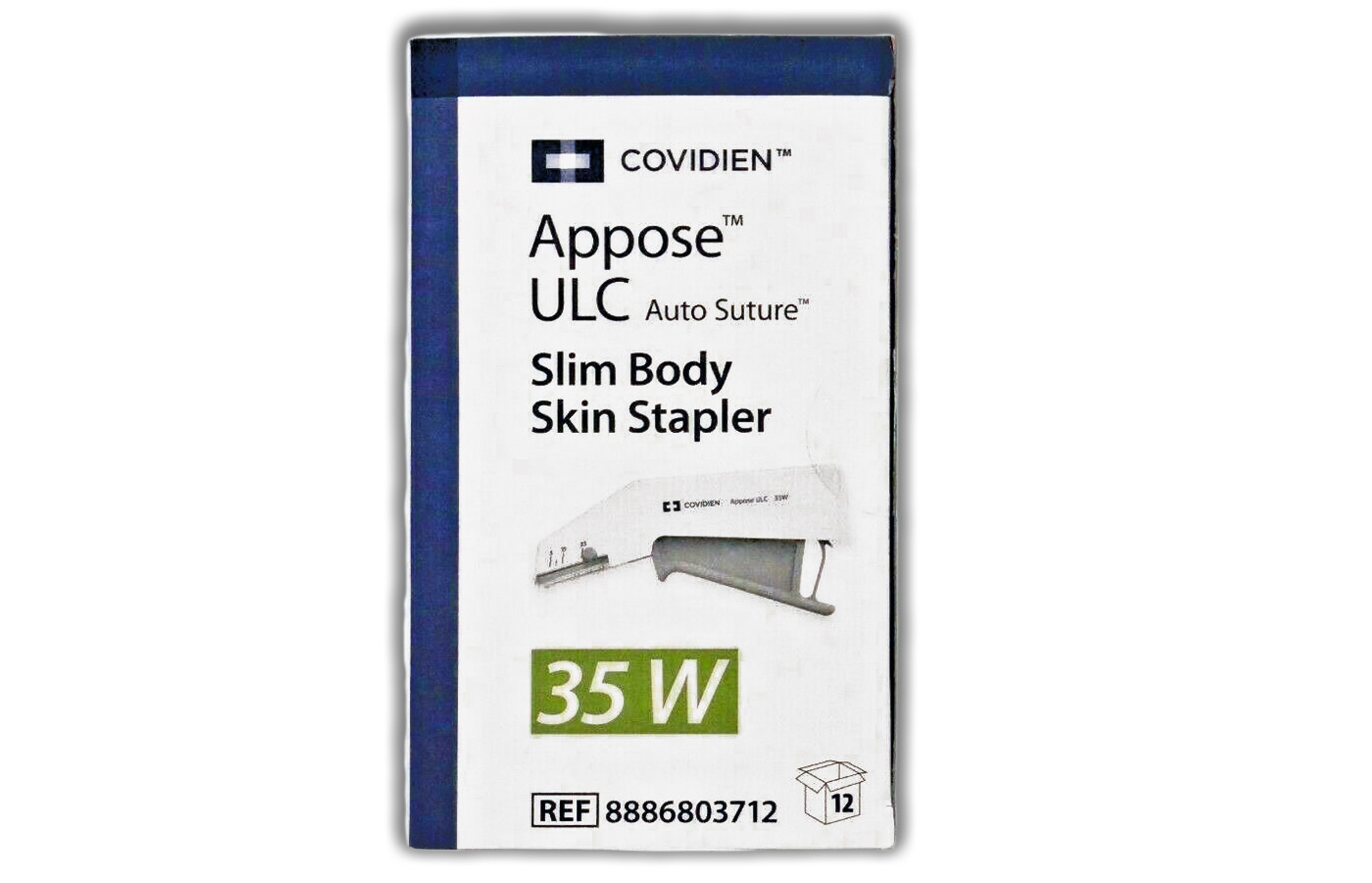 8886803712 - Covidien Appose ULC Slim Body Skin Stapler 35W