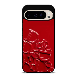 DIOR RED EMBOSS EMBLEM Google Pixel 9 Pro Case Cover DIOR RED EMBOSS EMBLEM Google Pixel 9 Pro Case Cover