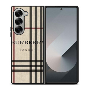 BURBERRY LONDON LOGO PATTERN Samsung Galaxy Z Fold 6 Case Cover BURBERRY LONDON LOGO PATTERN Samsung Galaxy Z Fold 6 Case Cover