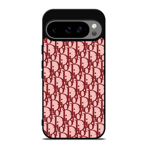 CHRISTIAN DIOR RED CHRISTIAN DIOR PARIS MONOGRAM Google Pixel 9 Pro XL Case Cover CHRISTIAN DIOR RED CHRISTIAN DIOR PARIS MONOGRAM Google Pixel 9 Pro XL Case Cover