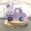 Box Card Truck Easter Bunny