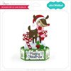 Hexagon Pop Up Card Rudolph