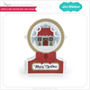 Snowglobe Shadow Box Card House