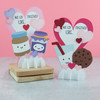 5x7 Grid Pop Up Card Valentine Milk Cookie