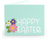 A2 Sliceform Pop Up Card Easter Chocolate Bunny