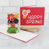A2 Sliceform Pop Up Card Spring Ladybug