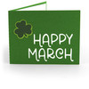 A2 Sliceform Pop Up Card St Patrick Horseshoe