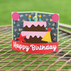 A2 Curved Pop Up Card Happy Birthday