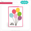 5X7 Card Happy Birthday Balloon Cluster