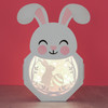 Lighted Shadowbox Decor Easter Bunny And Egg