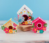 3D Birdhouse With Flowers