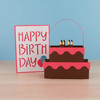 5x7 Super Pop Up Card Birthday Cake