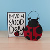 5x7 Super Pop Up Card Ladybug