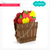 Box Card Bushel of Apples